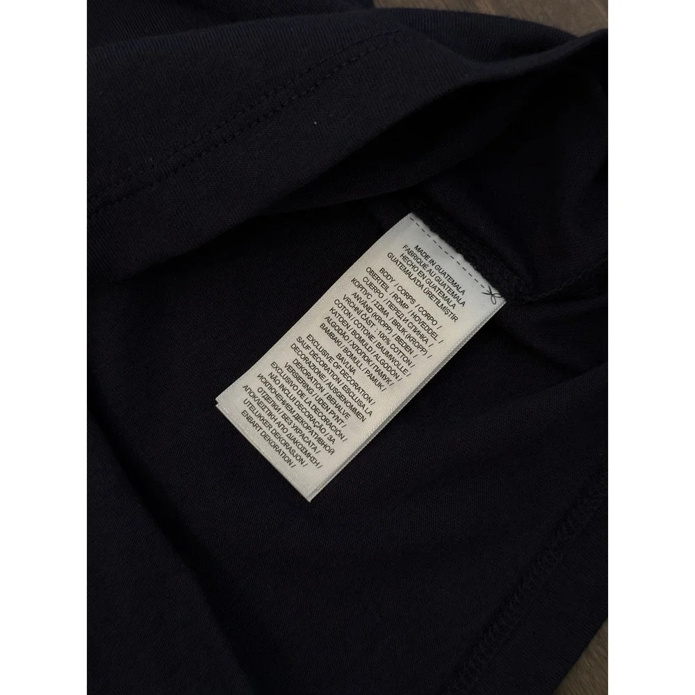 Polo Ralph Lauren Mens Navy Blue Hooded Shirt 2XL Red Pony Long Sleeve NWT